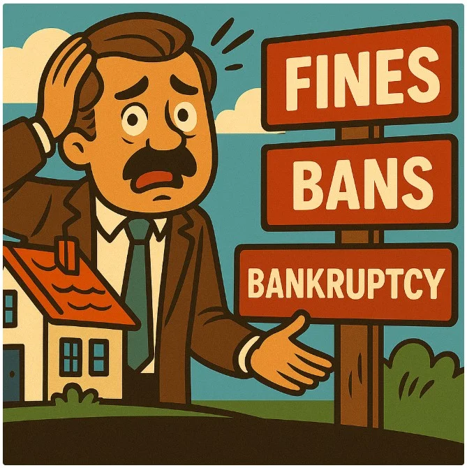 LANDLORDS RISK FINES, BANS AND BANKRUPTCY – THE ANSWER?